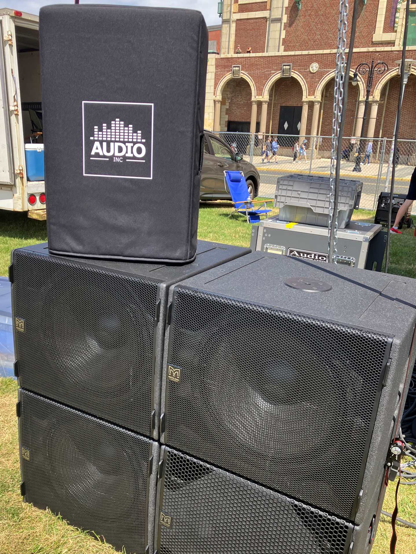 Martin Audio Subs Rentals @ Asbury Park Pride 2023