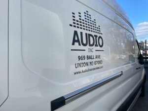 Audio Inc Cargo Van